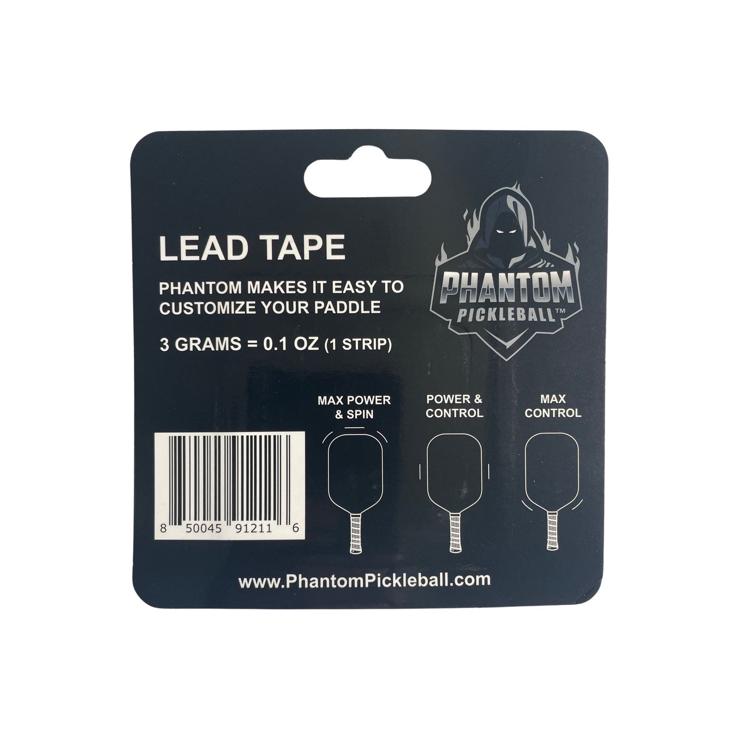 Phantom - 3 Gram Lead Tape (12PK)