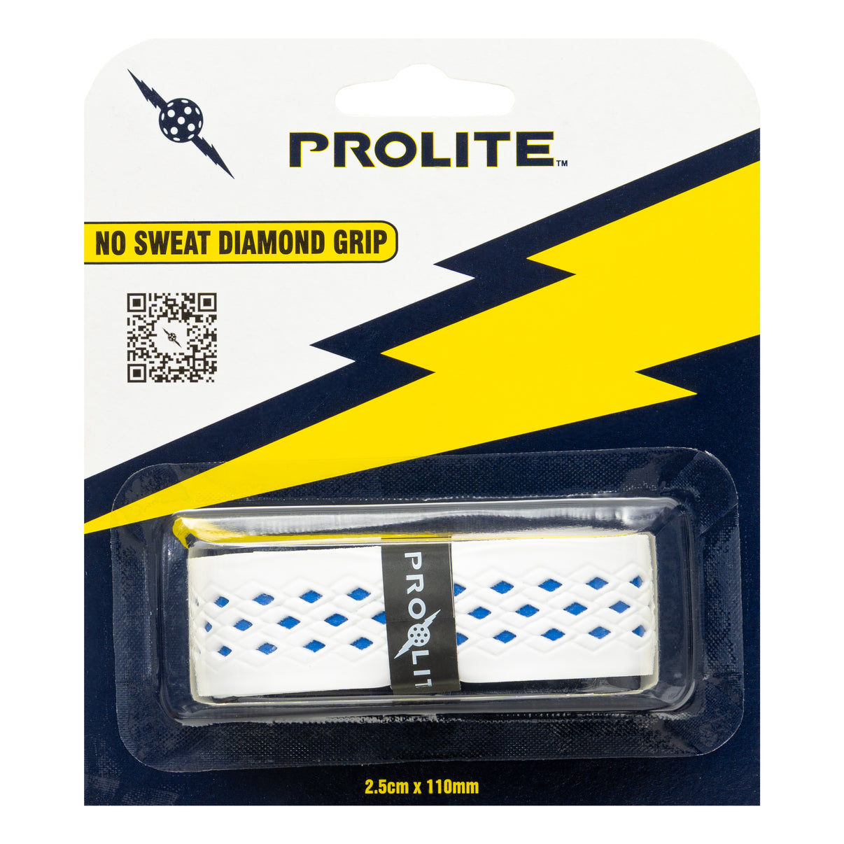 Prolite - No Sweat Diamond Grips White / Blue