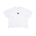Miami Picklers Boxy Distressed Hem T-Shirt