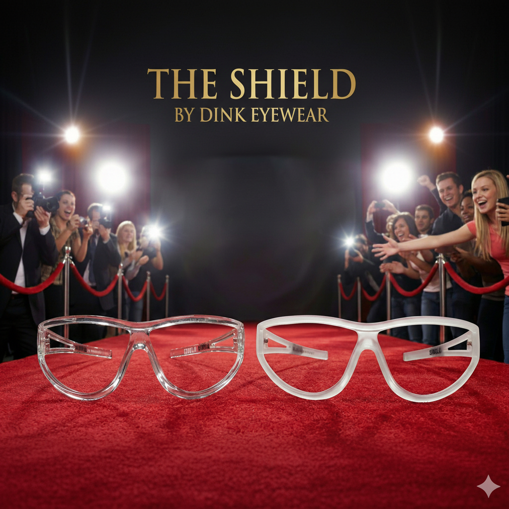 Opaque Pickleball Shield by Dink Eyewear