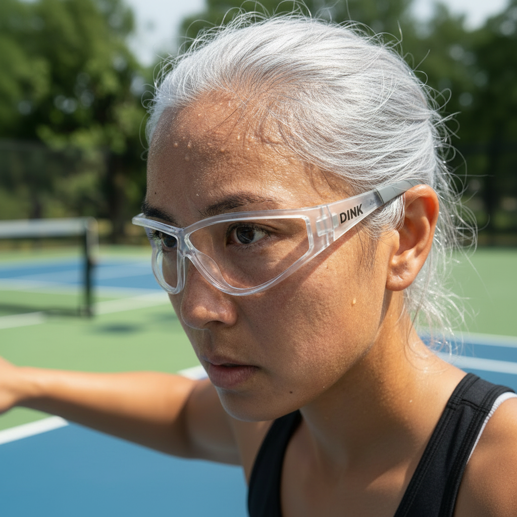 Opaque Pickleball Shield by Dink Eyewear