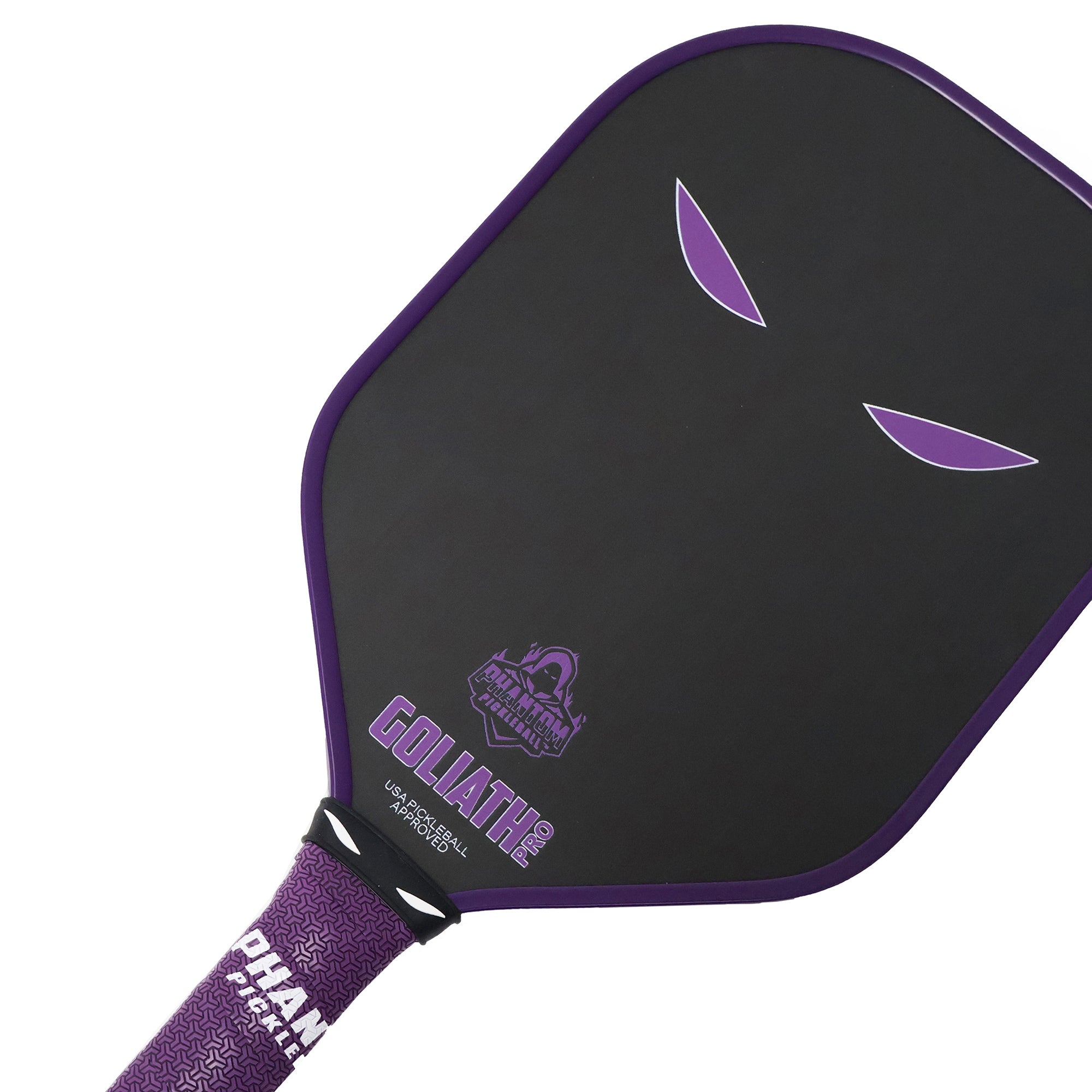 PHANTOM GOLIATH PRO 16MM T700 Raw Carbon Fiber Thermoformed Pro Pickleball Paddle
