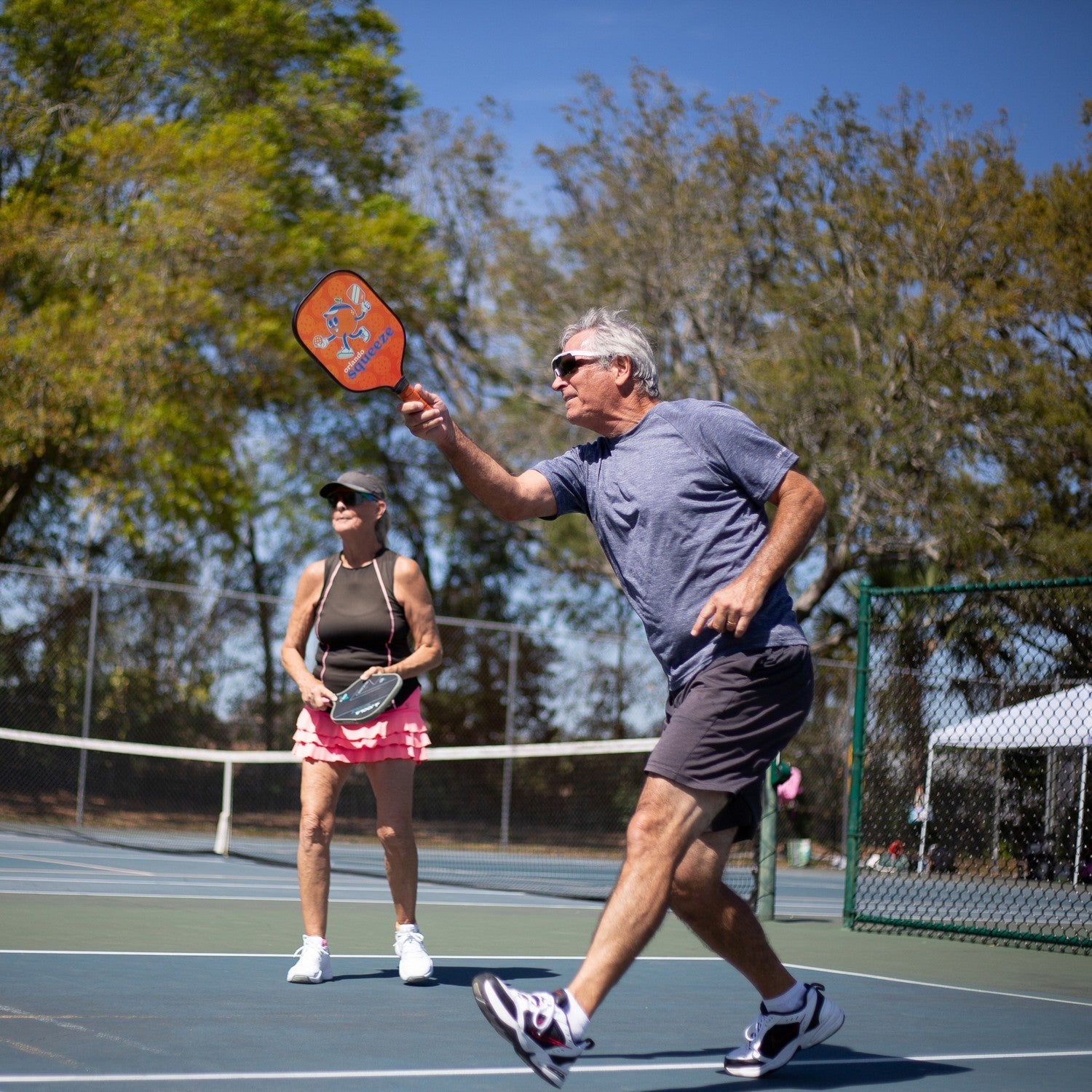 Captiva Large Pink Pearl Pickleball Sunglasses