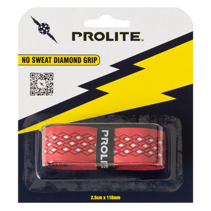 Prolite - No Sweat Diamond Grips Red