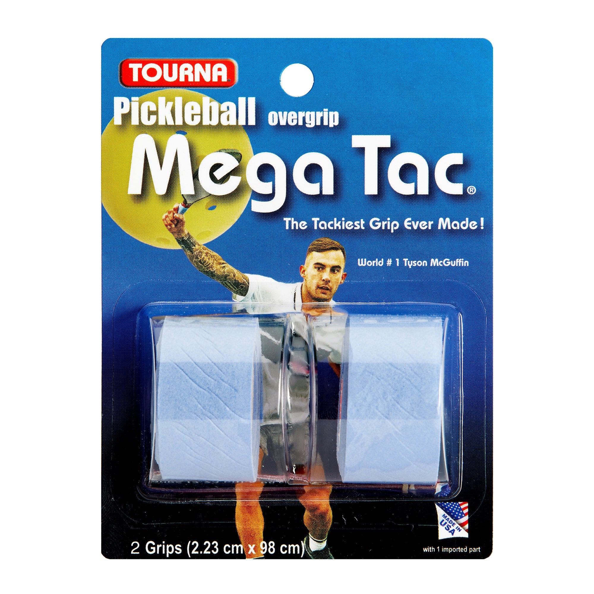 Pickleball Mega Tac - Blue - 2 pack