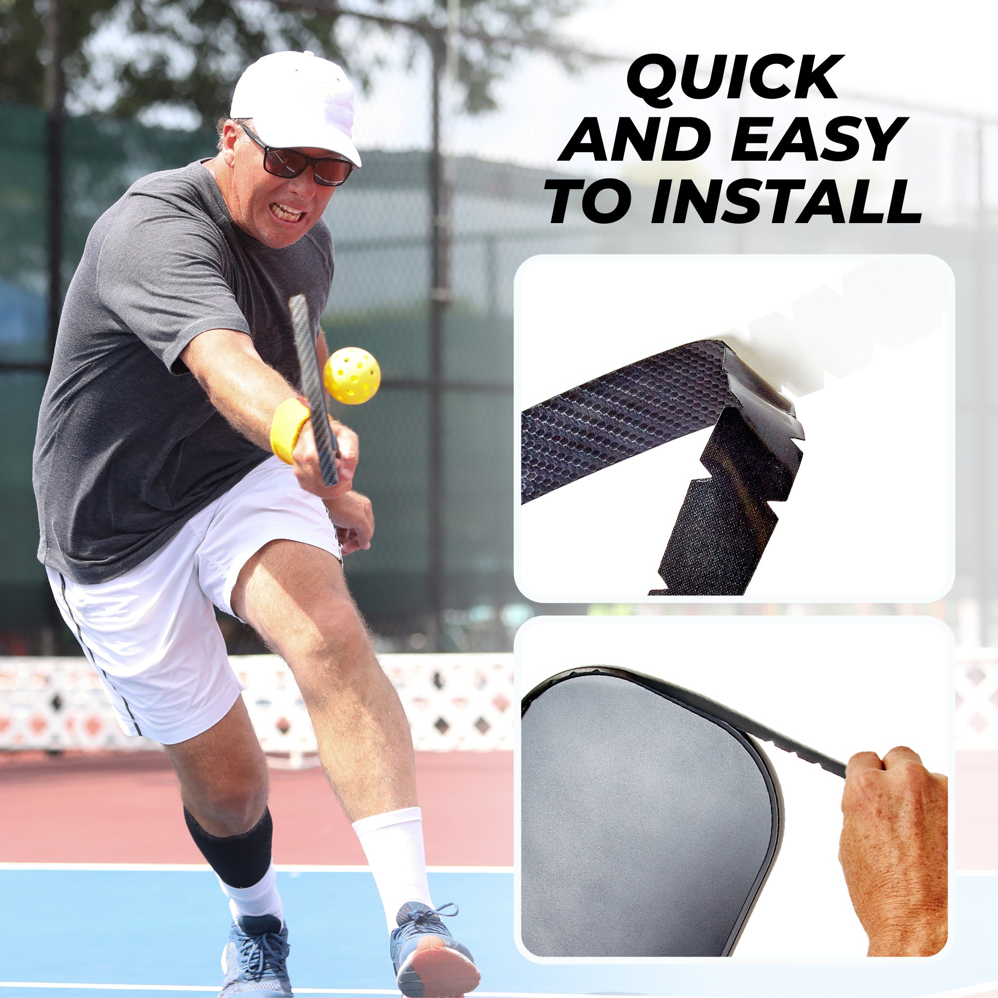Pickleball Edge Guard Woven - MEDIUM - 3/4" wide