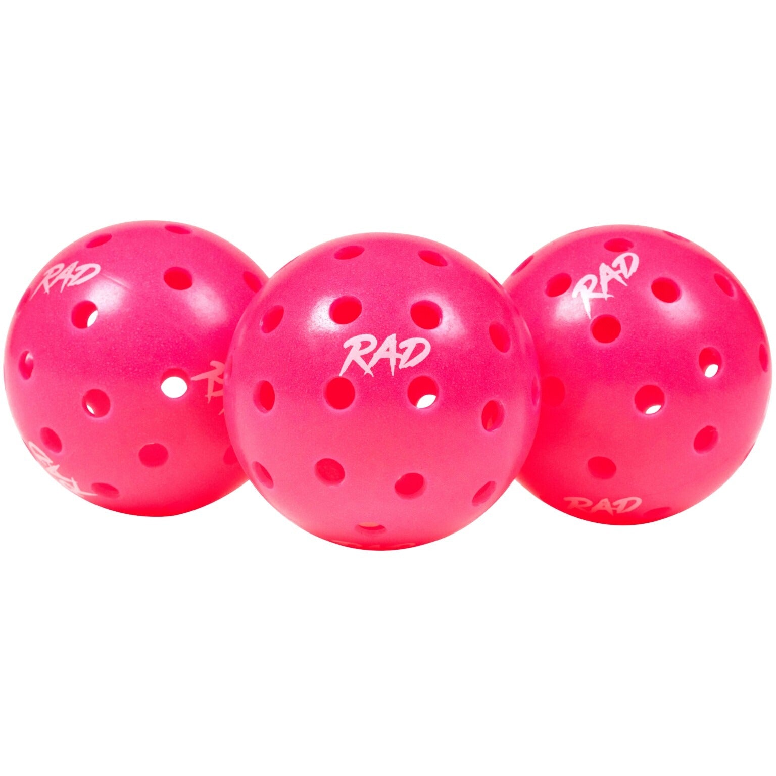 Rad Pickleball - Pink Outdoor Pickleballs (3PK)