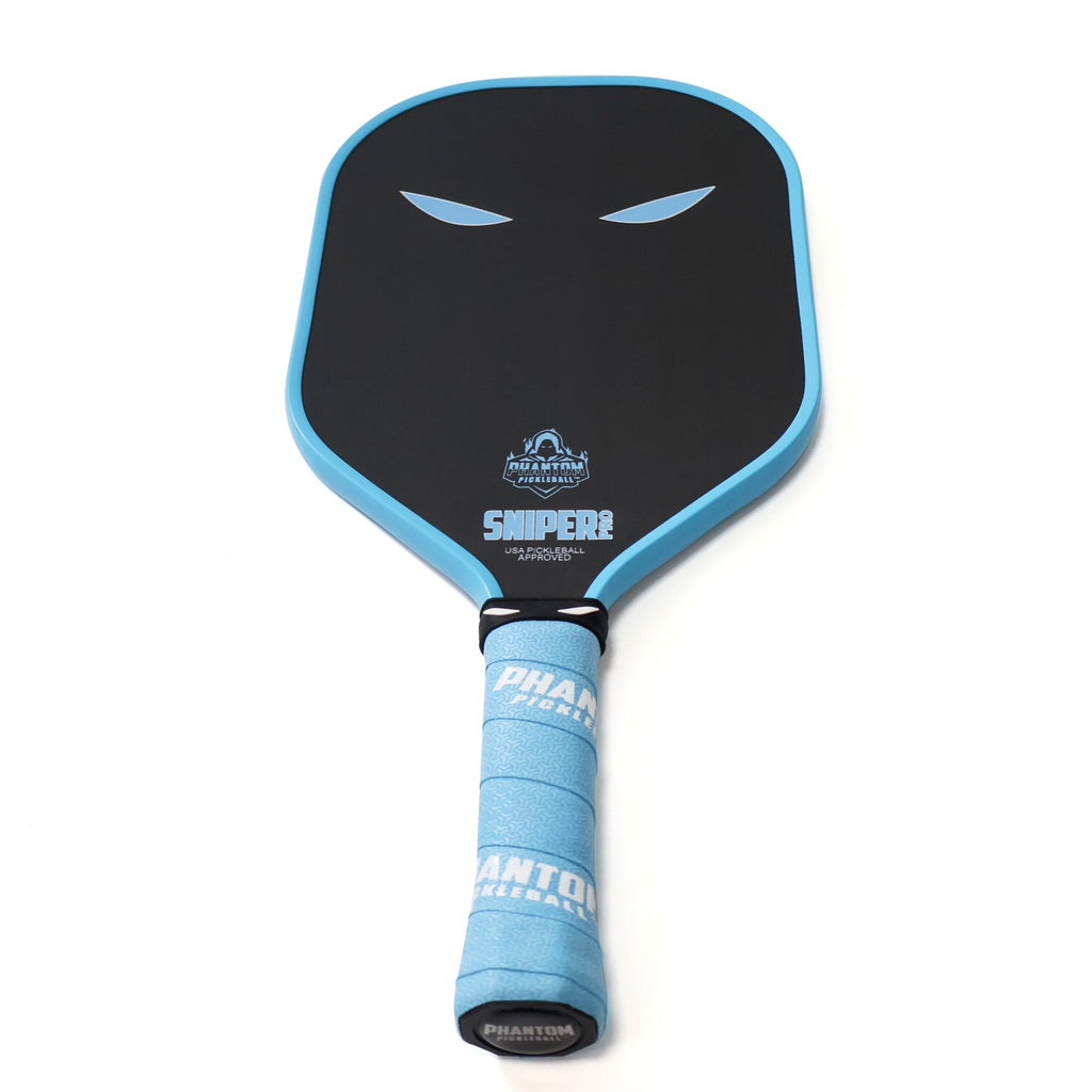 PHANTOM SNIPER PRO 12MM T700 Raw Carbon Fiber Thermoformed Pro Pickleball Paddle