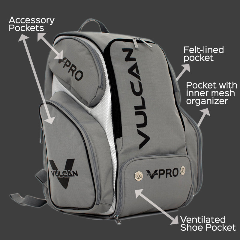 Vulcan - VPro Black/Gold Backpack