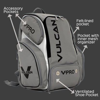 Vulcan - VPro Black/Gold Backpack