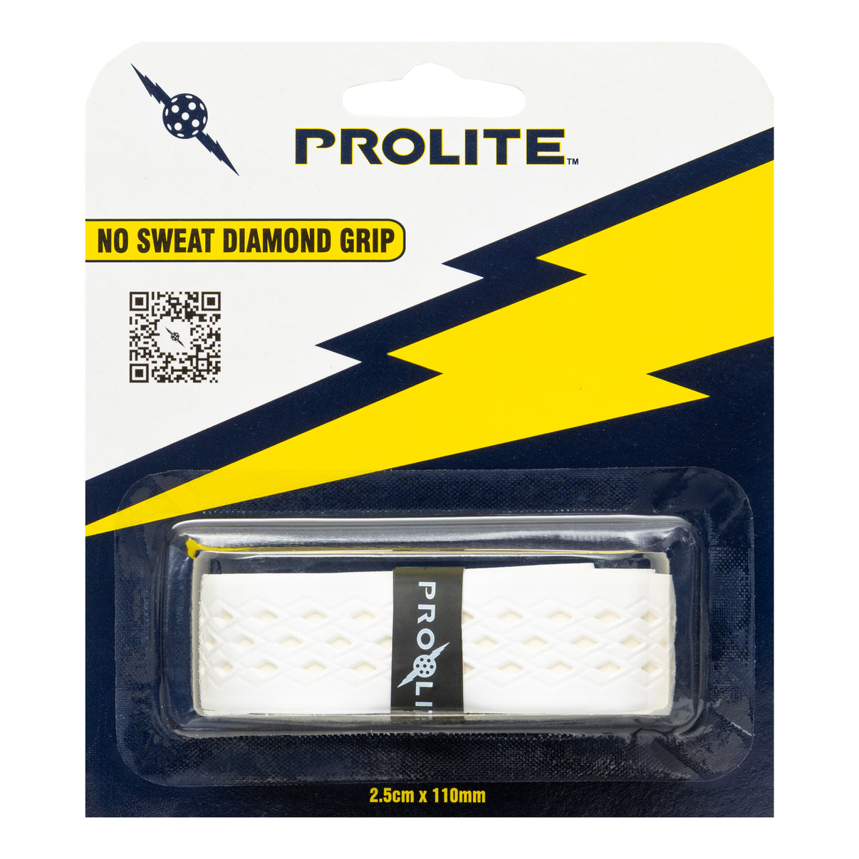 Prolite - No Sweat Diamond Grips White