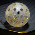 High Roller Gold Glitter Outdoor Pickleballs — 4 Pack