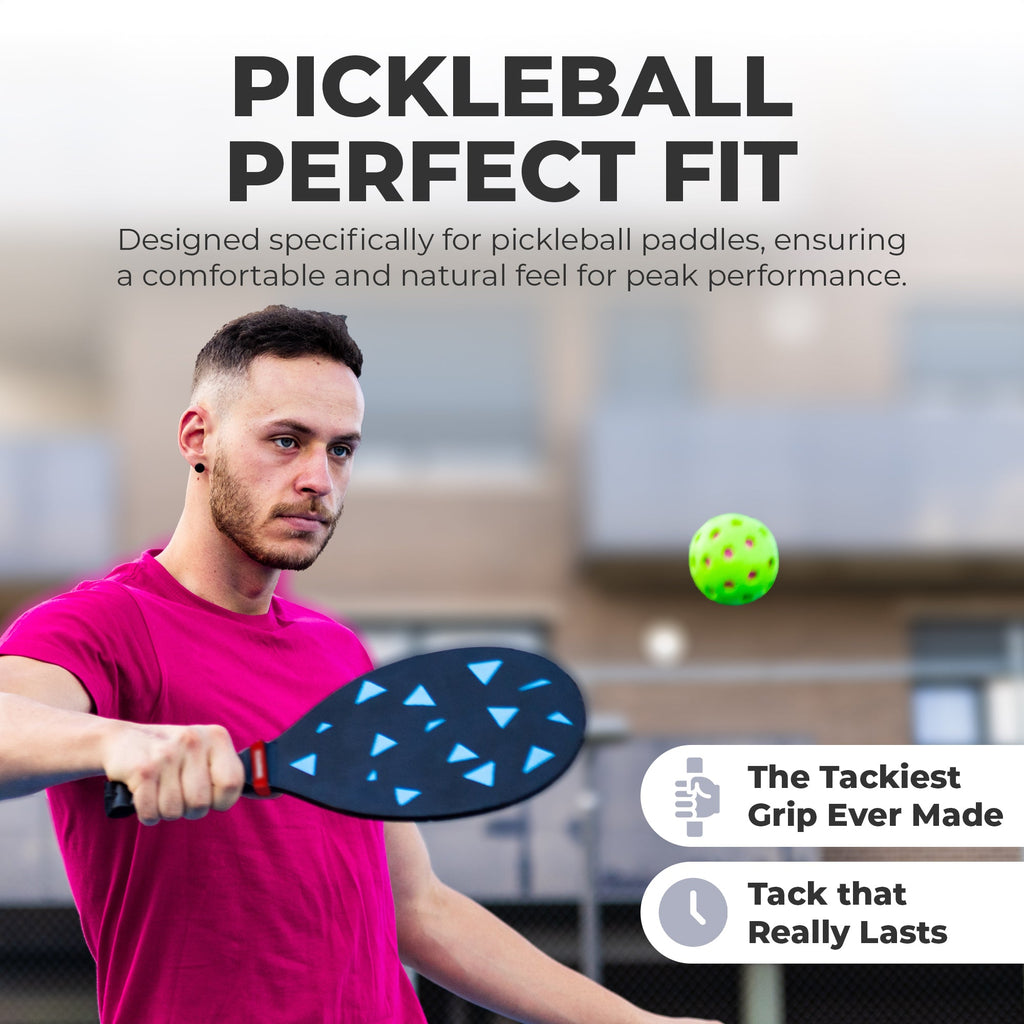 Pickleball Mega Tac Overgrip - 10 pack White